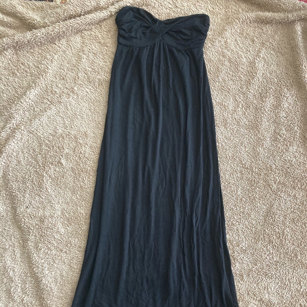 Open back maxi dress
